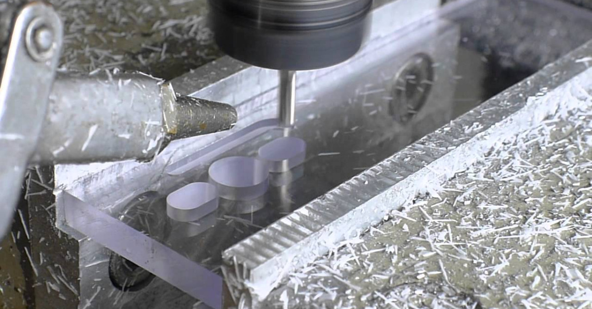 PC (polycarbonate) Matériau usiné CNC