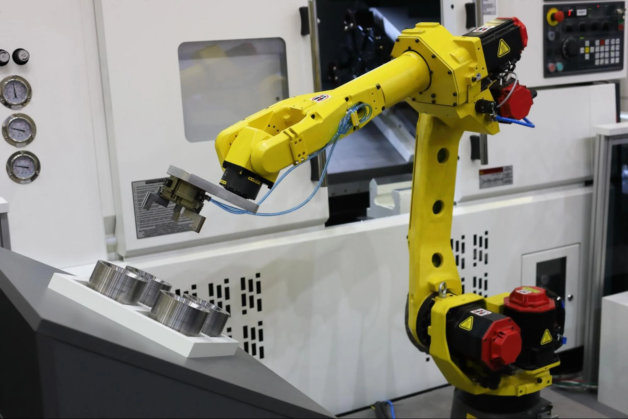 CNC manufacturing in robotics