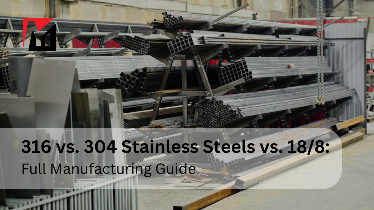 316 vs. 304 Stainless Steels vs. 18/8: Full Manufacturing Guide
