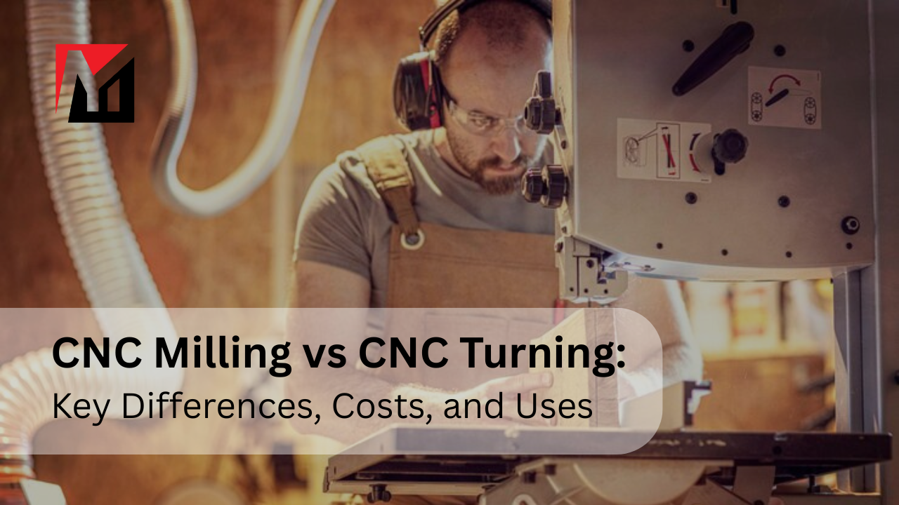 CNC Milling vs CNC Turning: Key Differences, Costs, and Uses